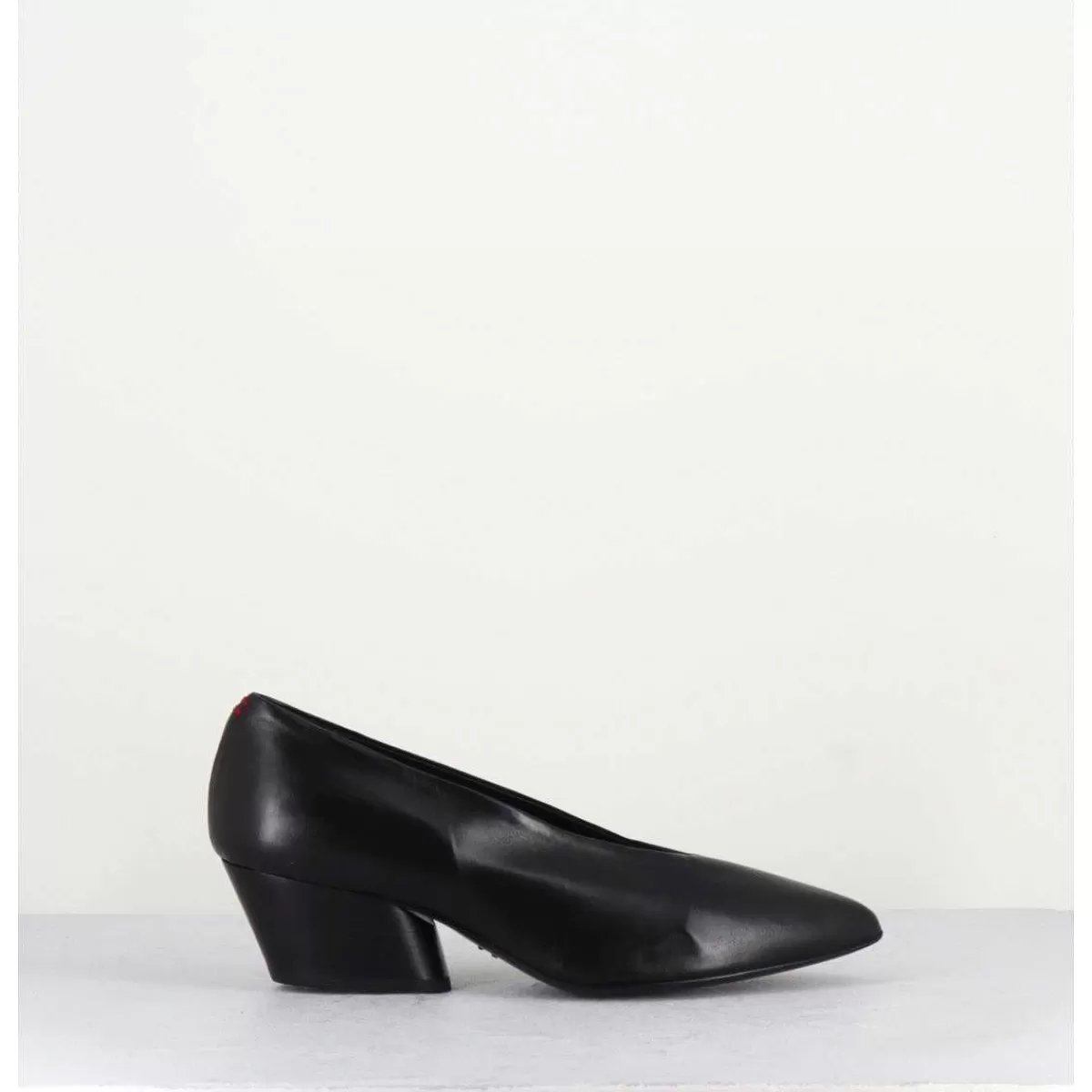 Sale Escarpins En Cuir Noir - Julien14 Nero Femmes Chaussures