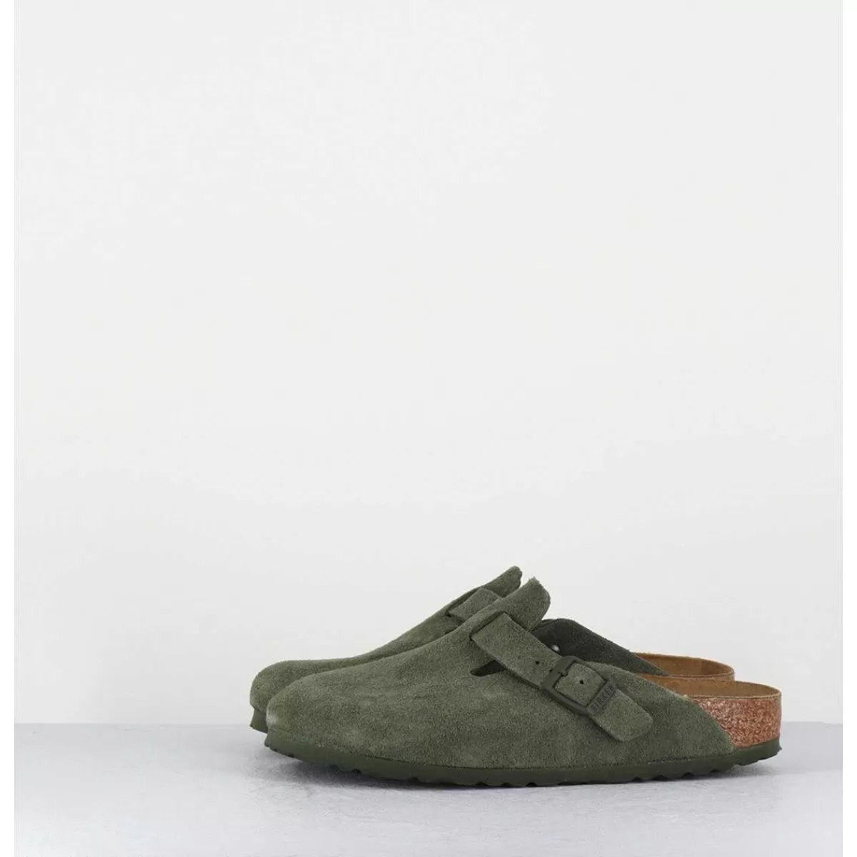 Online Sabot Boston Suede Modern Thyme Femmes Sabots